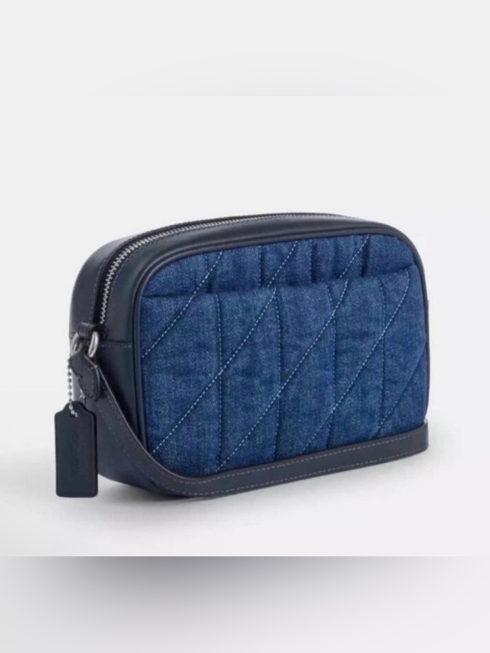 Coach Mini Jamie Camera Bag in Quilted Denim - Picture 2 of 13